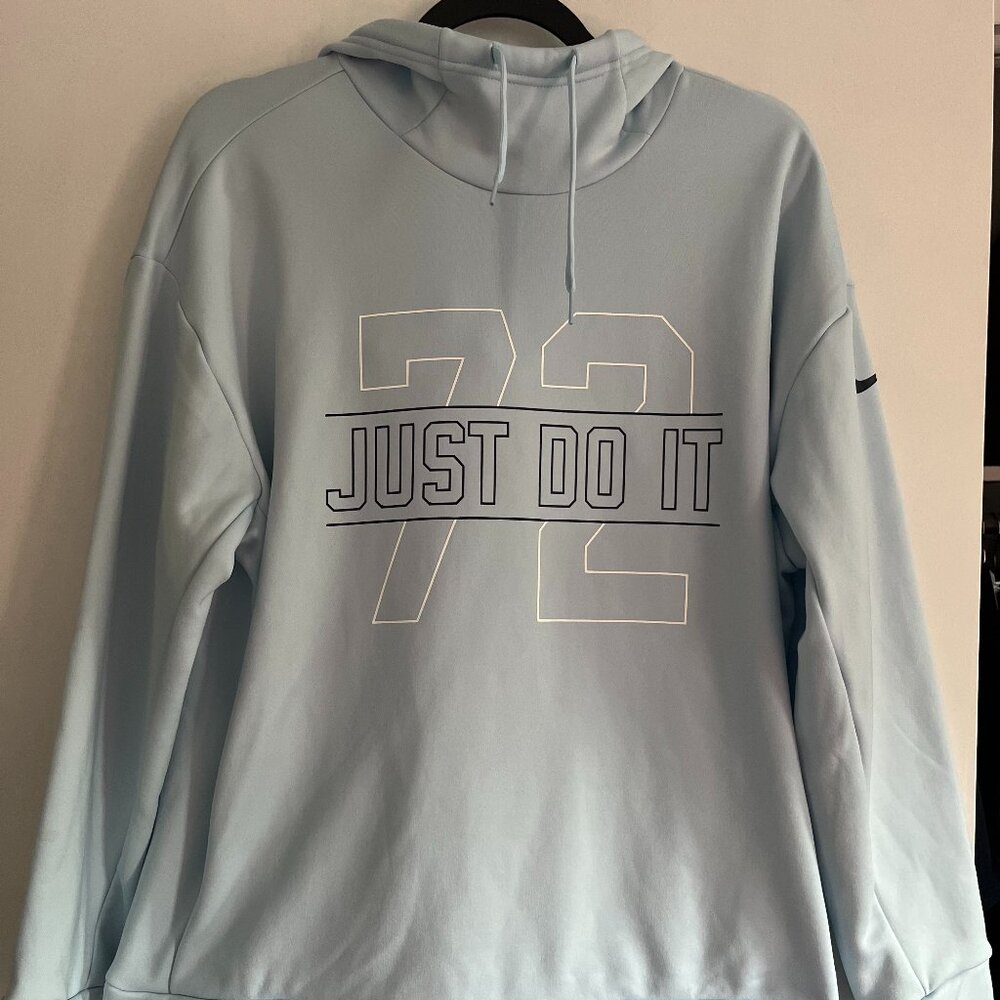 Nike Women's Size M Light Blue Hoodie - like new!